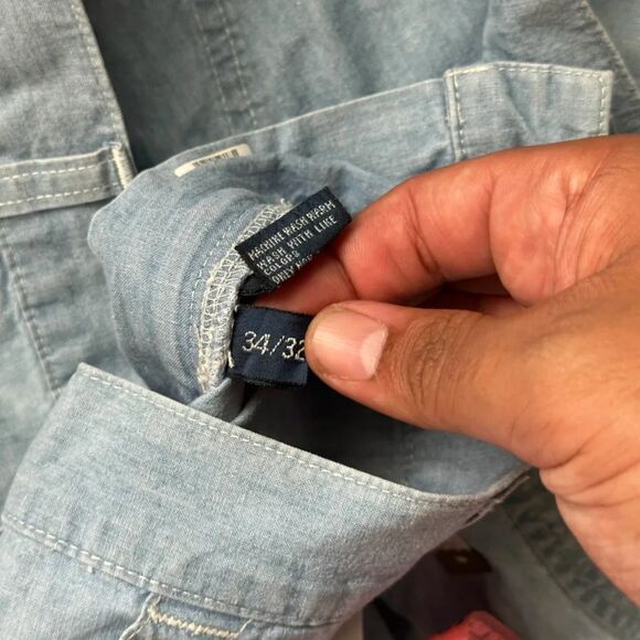 Vintage Polo Ralph Lauren HBT Pants Size 34X32 - Picture 4 of 7